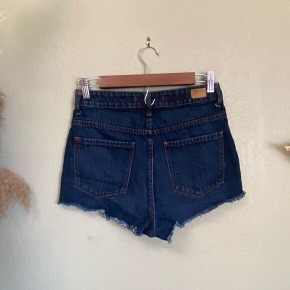 BDG urban outfitters distressed dark denim short - Picture 2 of 6